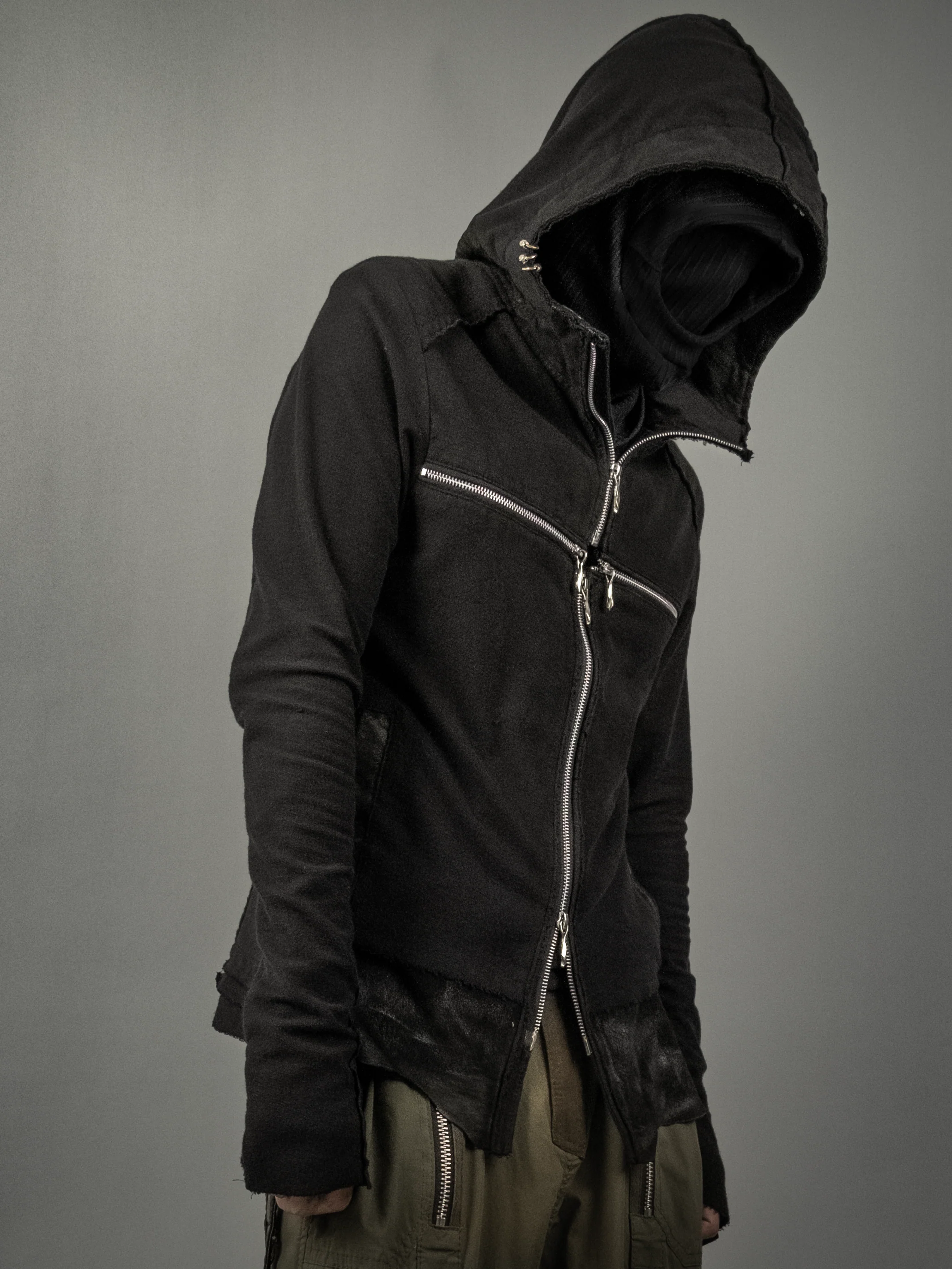 B. Terry Hoodie Black - Image 3